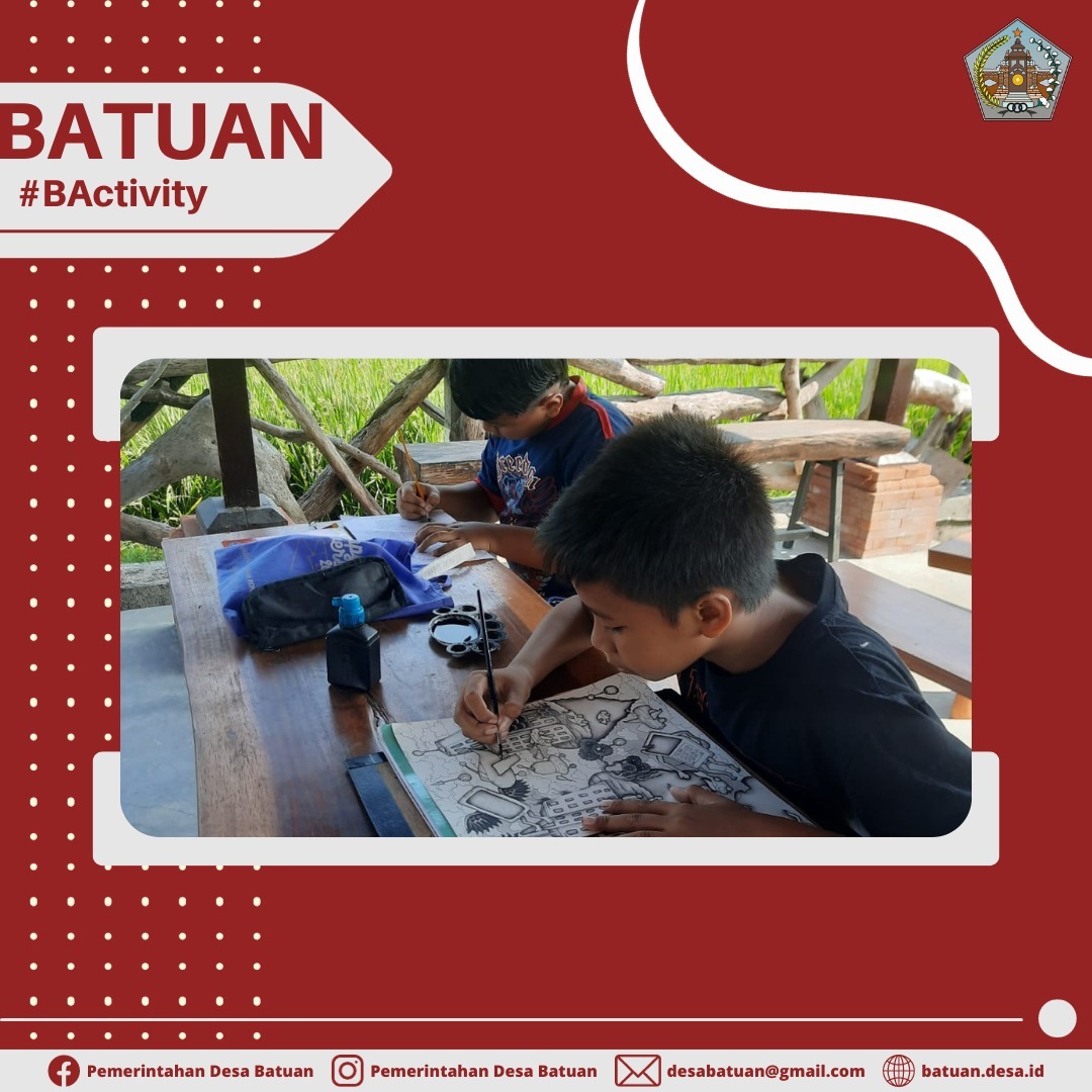 Lestarikan Seni Lukis Batuan melalui Kreativitas Anak-Anak