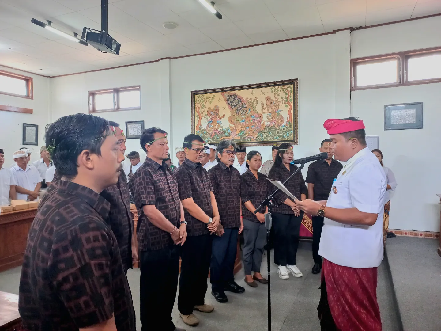 Pengukuhan LPM Desa Batuan Masa Bakti 2024–2029