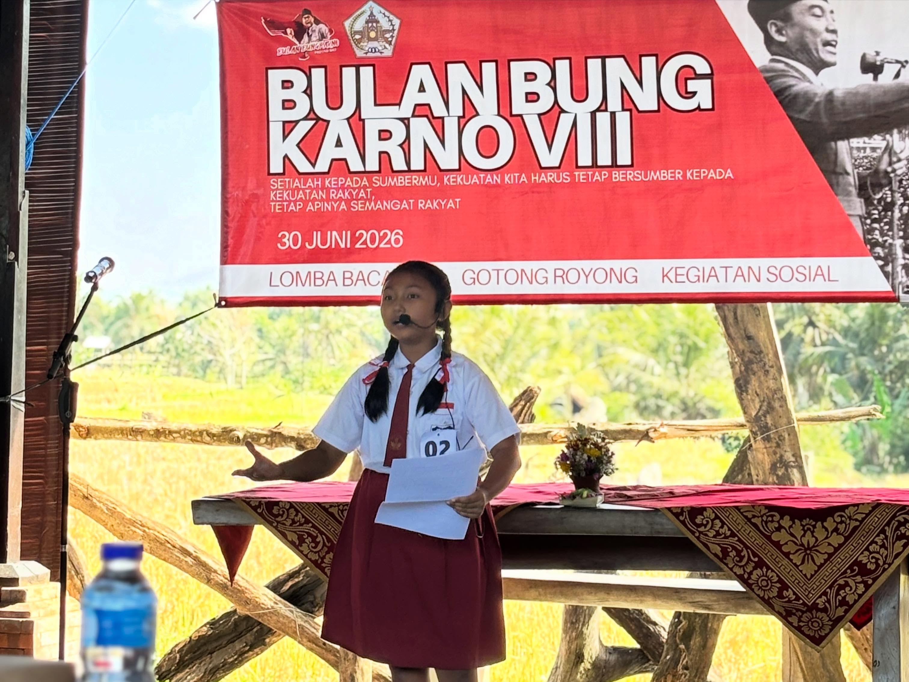 Senyum Bahagia Para Juara, Semarak Bulan Bung Karno Desa Batuan 2026