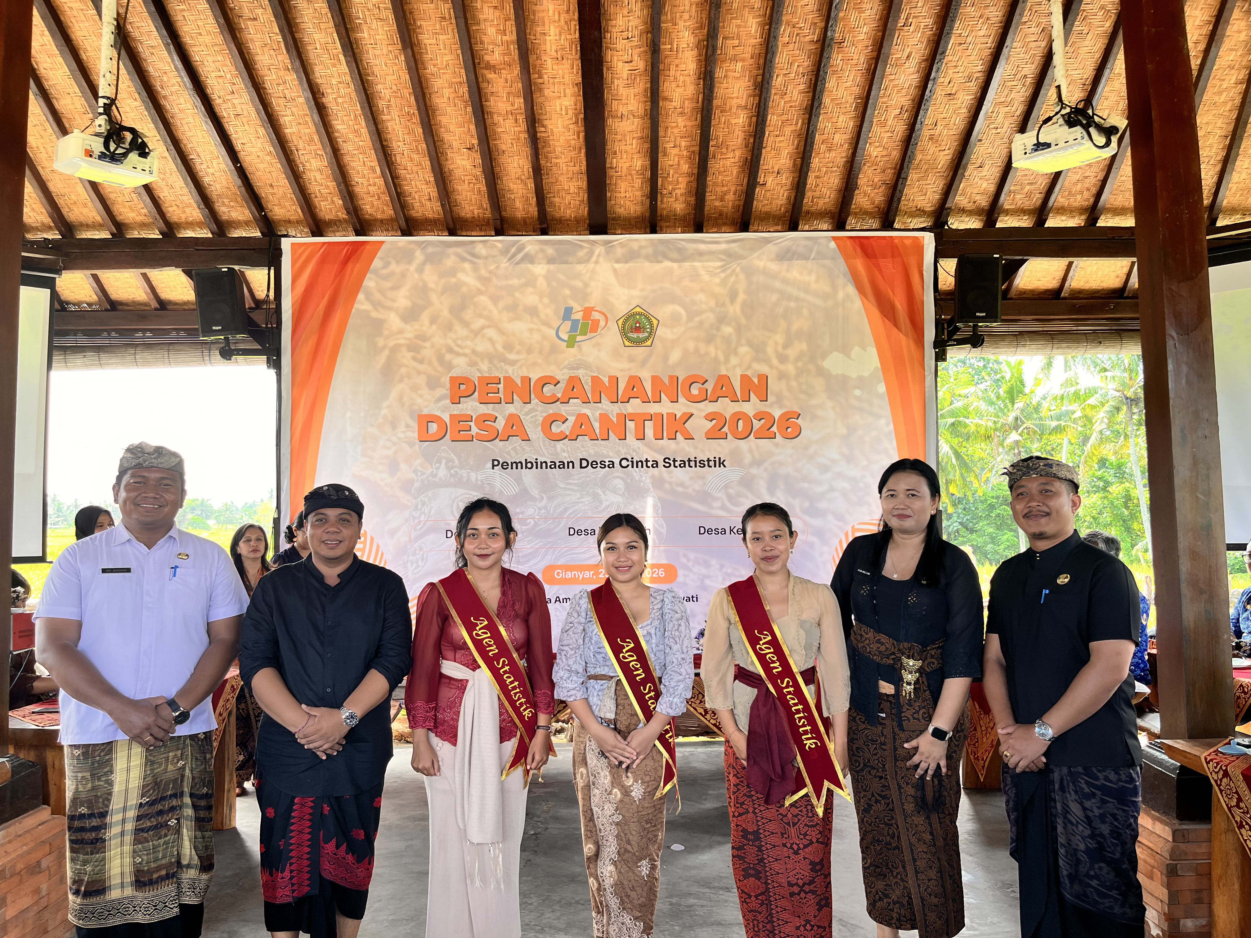 Pencanangan Desa Cinta Statistik di Desa Batuan sebagai Upaya Meningkatkan Kualitas Pengelolaan Data Desa
